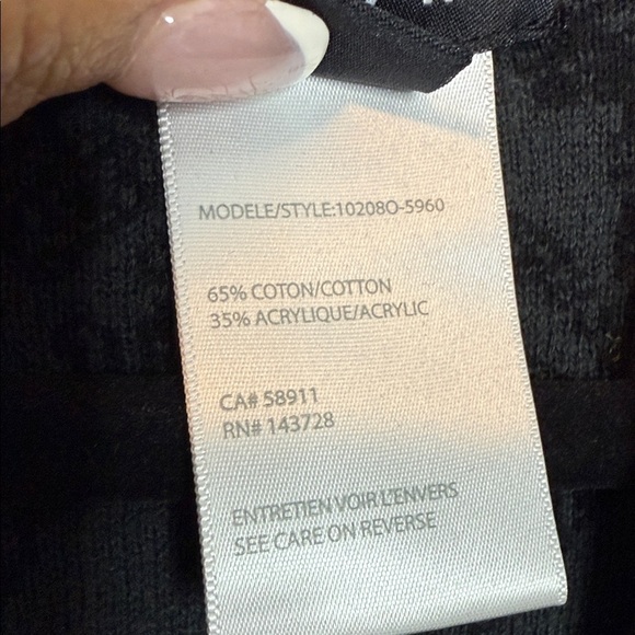 Tribal Black & red Textured Knit print duster cardigan - Small-med - Picture 4 of 4